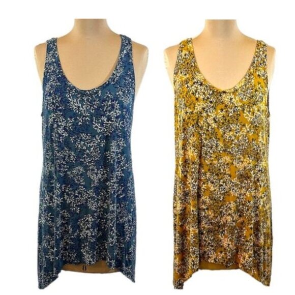 Logo By Lori Goldstein BUNDLE Tank Tunics Size Large - Picture 1 of 15